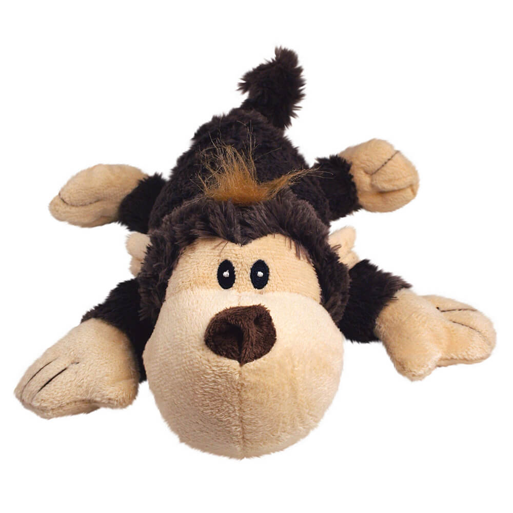 KONG COZIE Brown Funky Monkey Plush Toy