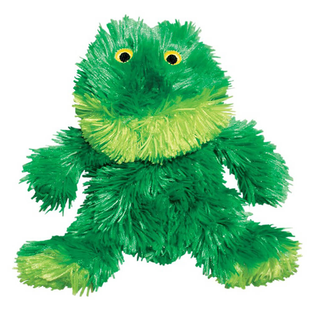 green frog plush toy