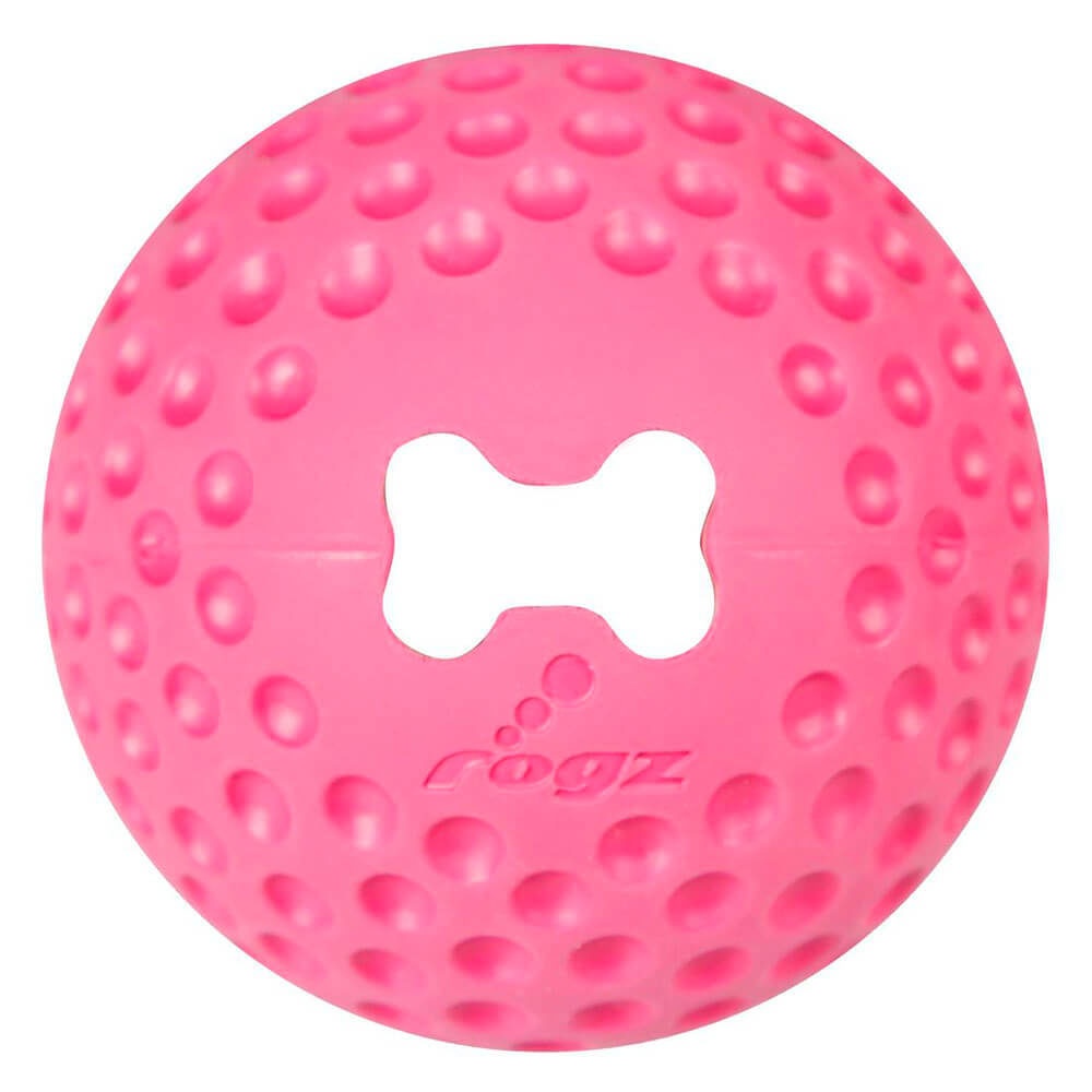 Rogz Gumz Pink Dog Treat Ball