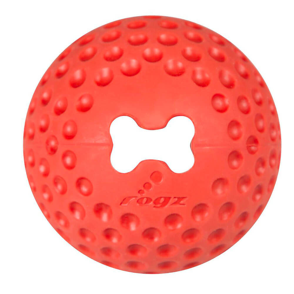 Rogz Gumz Red Dog Treat Ball