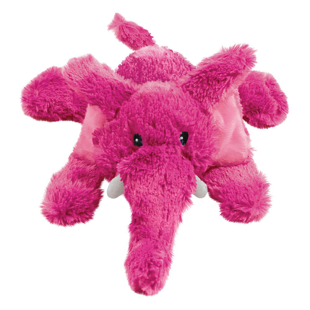 KONG COZIE Pink Elmer the Elephant Plush Toy