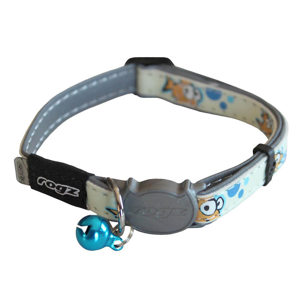 Reflective Glow-in-the-Dark Safeloc Breakaway Cat Collar