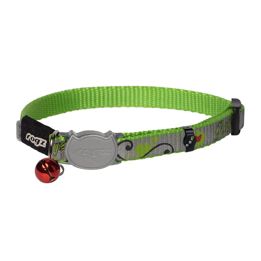 Rogz Catz ReflectoCat Reflective Safeloc Breakaway Cat Collar