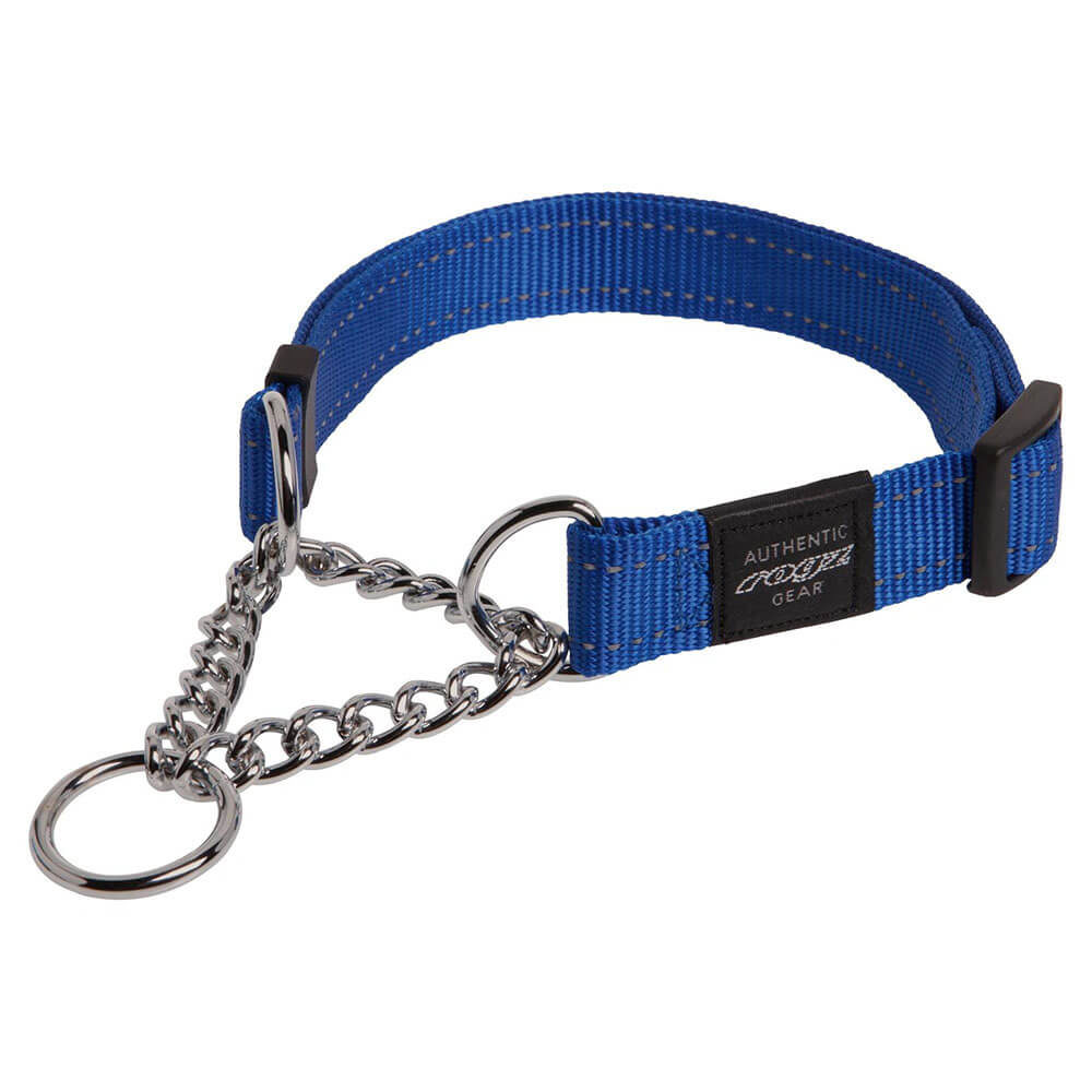 Rogz Reflective Utility Half-Check Obedience Dog Collar