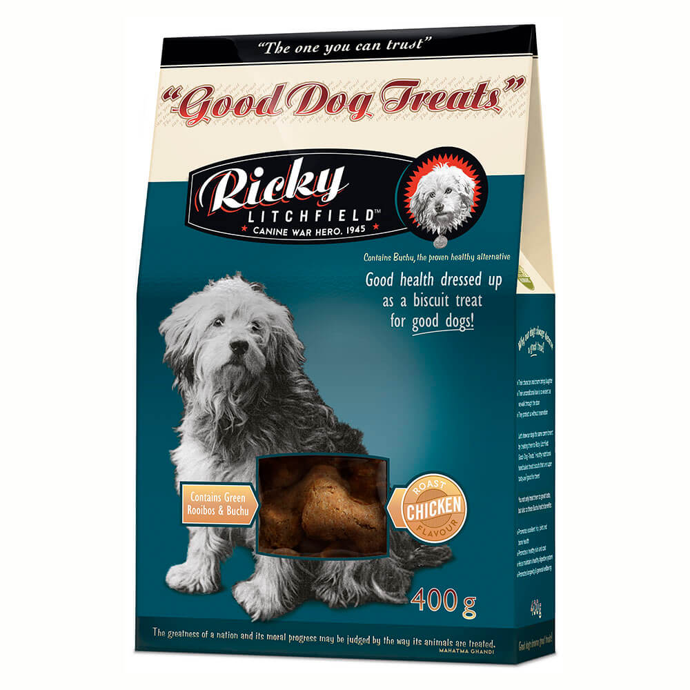 Ricky Litchfield Good Dog Treats Pet Spaza